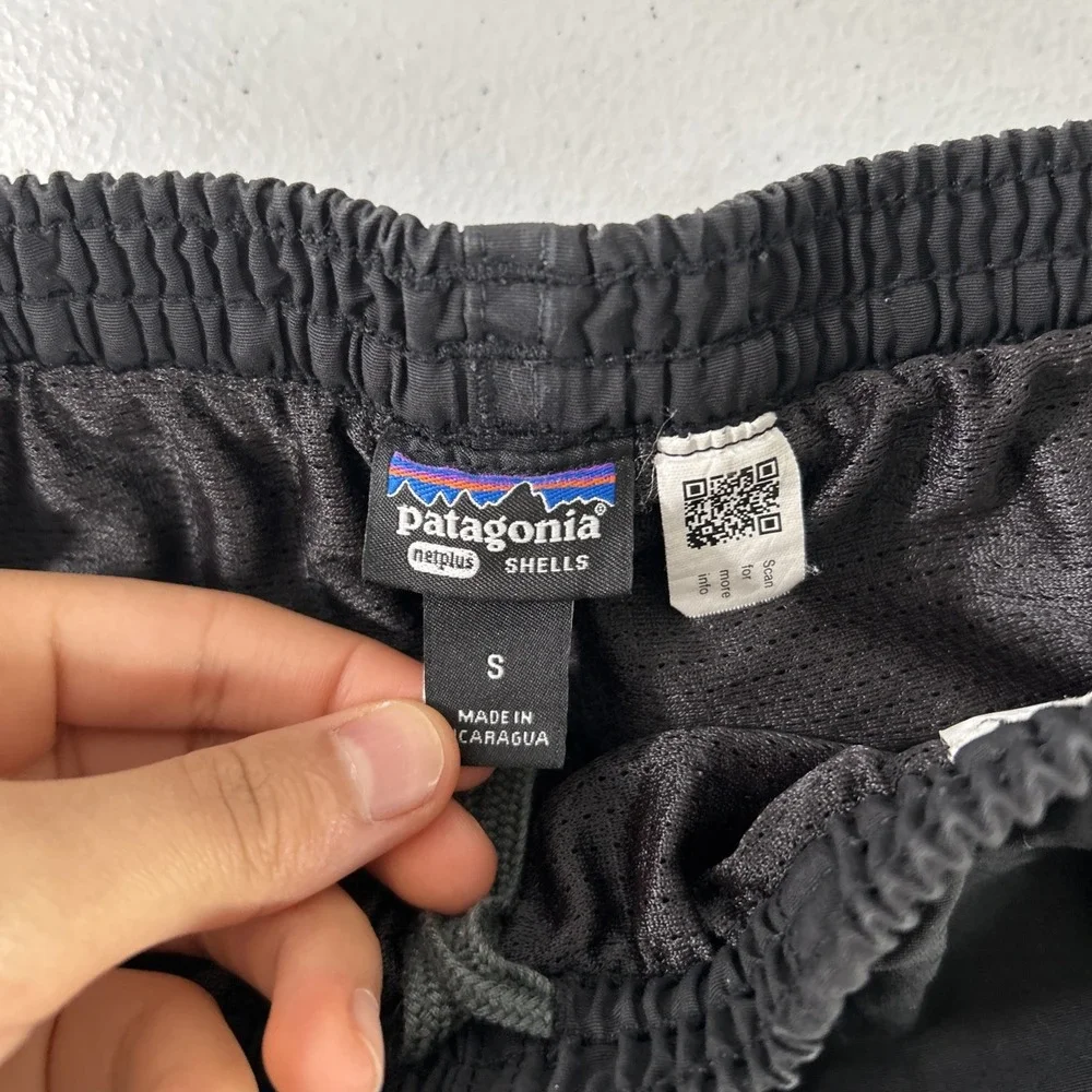 Patagonia Board Shorts Mens S Black‎ 5 Swim Trunks Surf Beach Wear